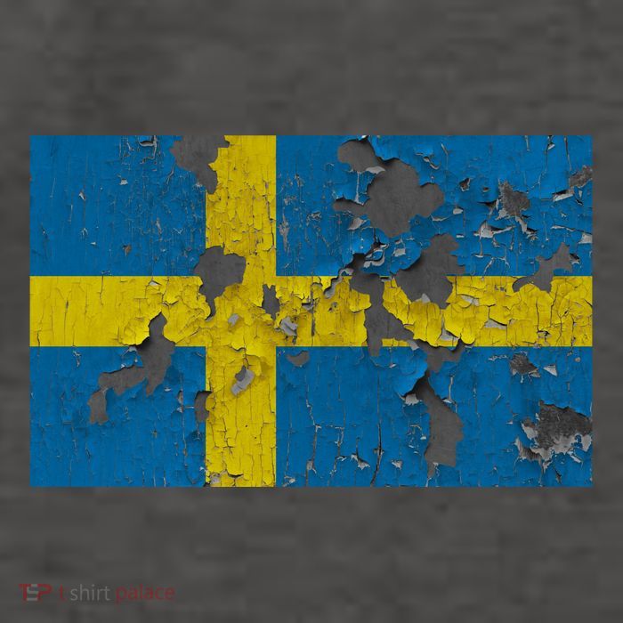 Sweden Stone Flag Vector Backpack