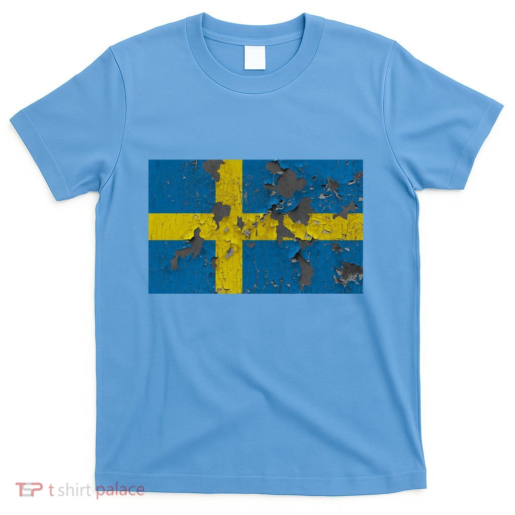 Sweden Stone Flag T-Shirt