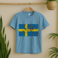 Sweden Stone Flag T-Shirt