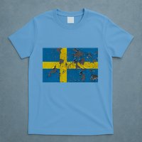 Sweden Stone Flag T-Shirt