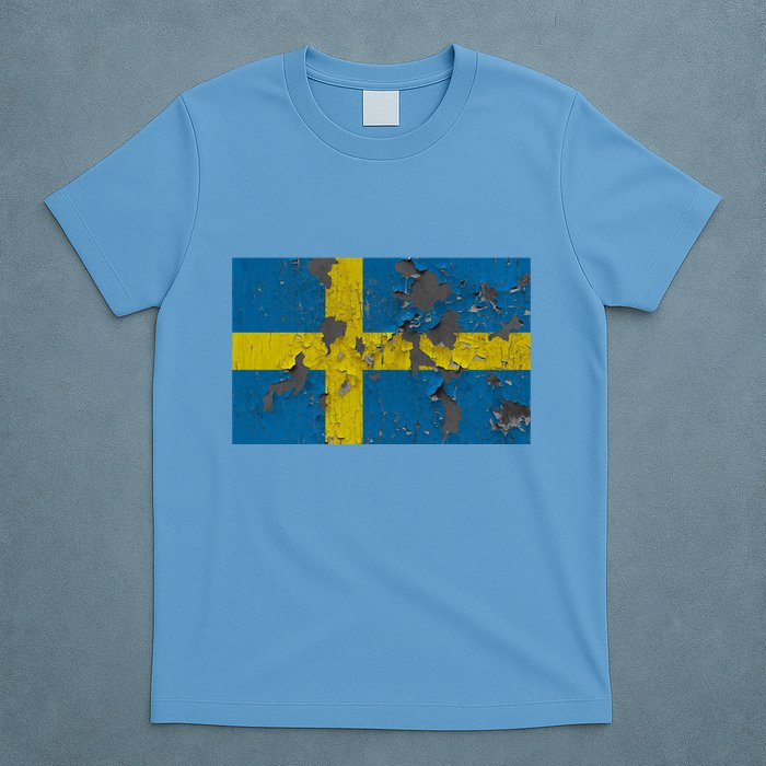Sweden Stone Flag T-Shirt