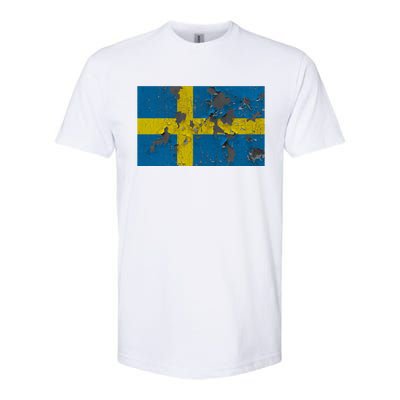 Sweden Stone Flag Softstyle® CVC T-Shirt