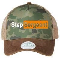 Step Sergeant Funny Military Legacy Tie Dye Trucker Hat