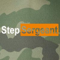 Step Sergeant Funny Military Legacy Tie Dye Trucker Hat