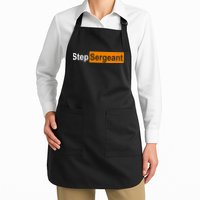 Step Sergeant Funny Military Apron