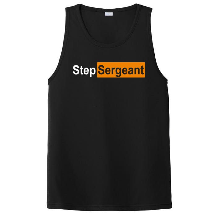 Step Sergeant Funny Military PosiCharge Competitor Tank