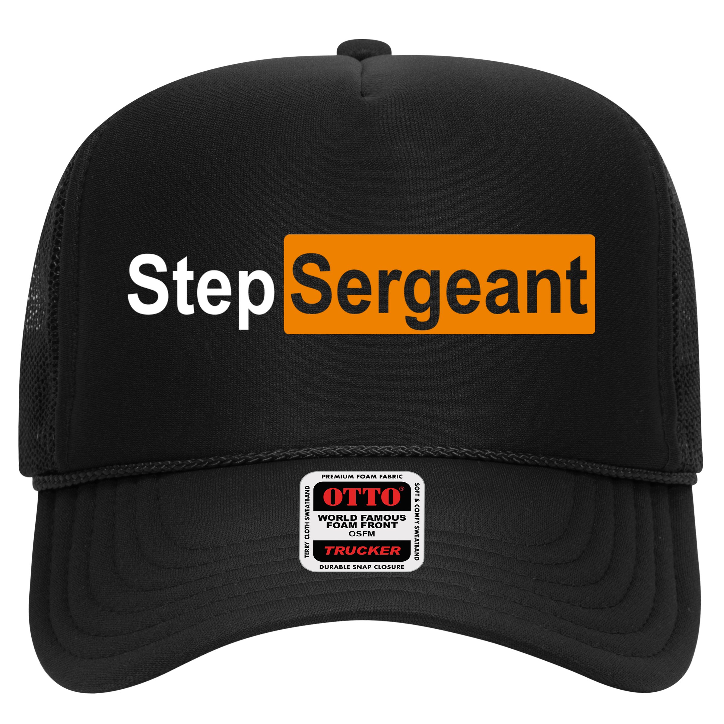 Step Sergeant Funny Military Hat