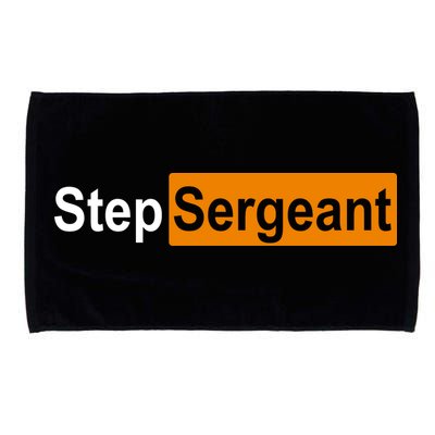 Step Sergeant Funny Military Microfiber Hand Towel