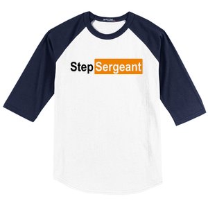 Step Sergeant Funny Military Baseball Sleeve Shirt