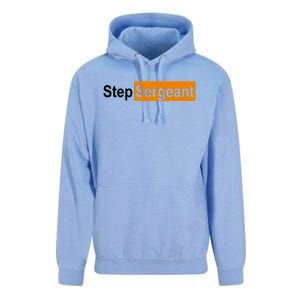 Step Sergeant Funny Military Unisex Surf Hoodie