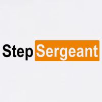 Step Sergeant Funny Military Garment-Dyed Sweatshirt