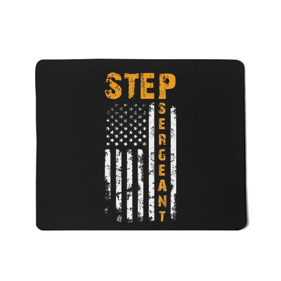 Step Sergeant Funny Future Sergeant Costume Mousepad