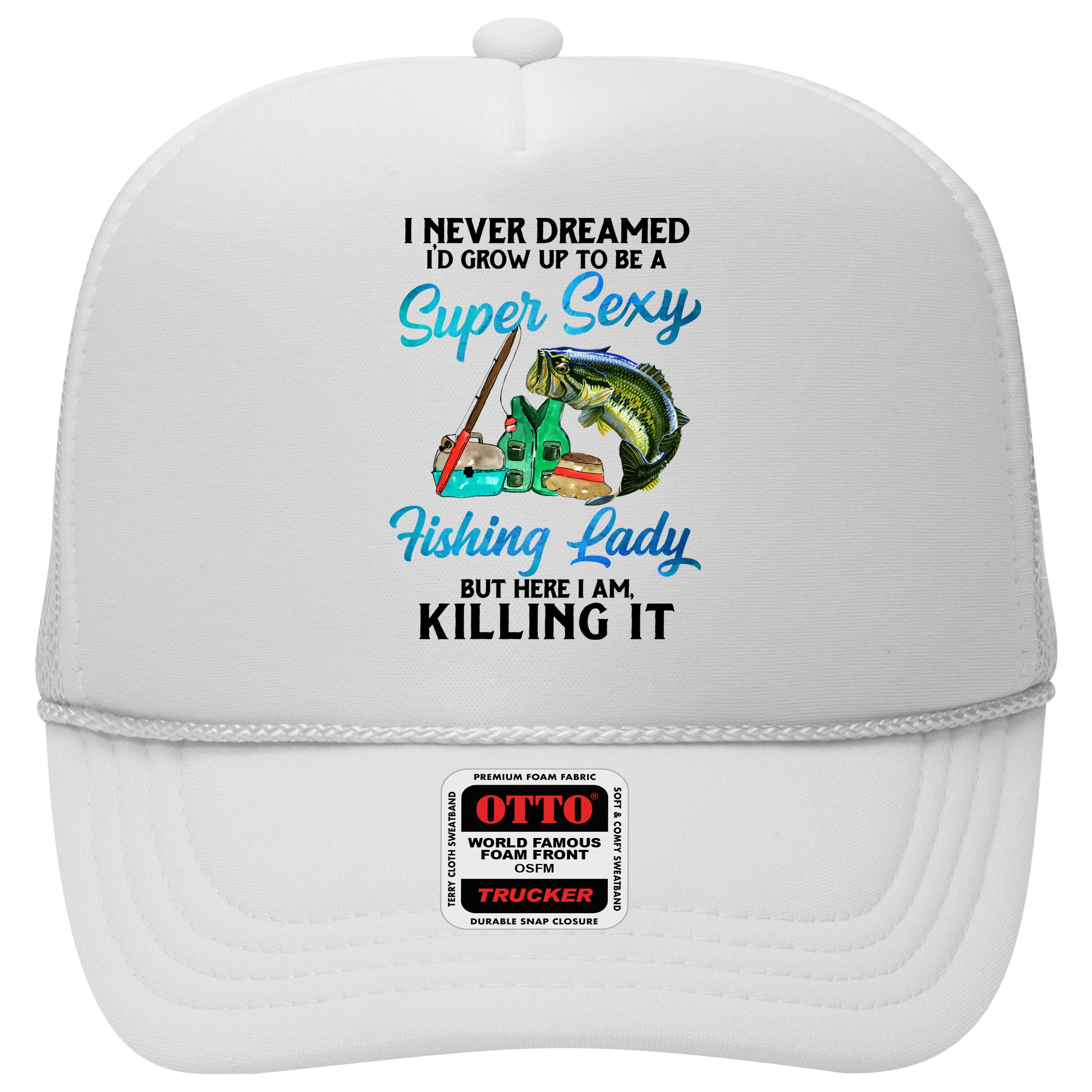 Super Sexy Fishing Lady Fish Lover Hat