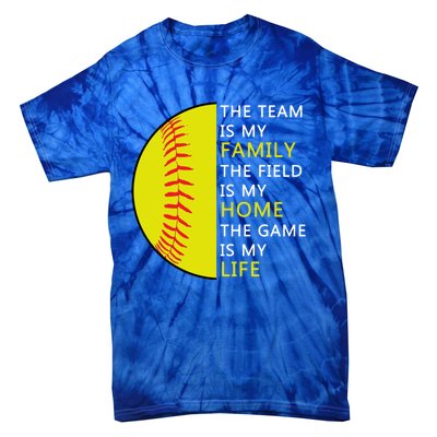 Softball Senior Funny Gift Softball Coach Funny Gift Tie-Dye T-Shirt