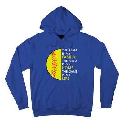 Softball Senior Funny Gift Softball Coach Funny Gift Tall Hoodie