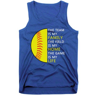 Softball Senior Funny Gift Softball Coach Funny Gift Tank Top