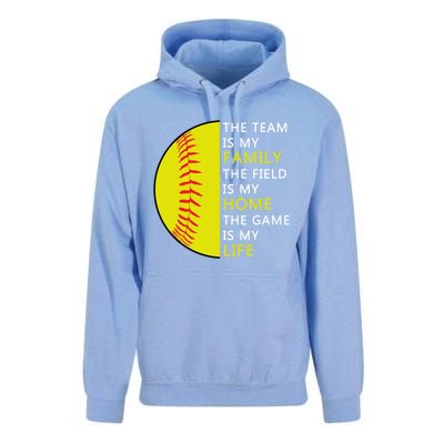 Softball Senior Funny Gift Softball Coach Funny Gift Unisex Surf Hoodie