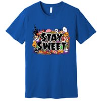 Stay Sweet Funny Halloween Lover Spooky Season Gift Ideas Gift Premium T-Shirt