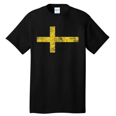 SWEDEN SWEDISH FLAG SVENSKA SVERIGE NORDIC CROSS Tall T-Shirt