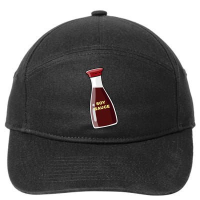 Soy Sauce For Sushi Design Sushi Lover Gift 7-Panel Snapback Hat