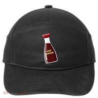 Soy Sauce For Sushi Design Sushi Lover Gift 7-Panel Snapback Hat