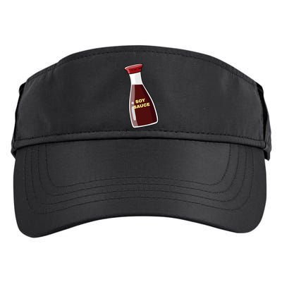 Soy Sauce For Sushi Design Sushi Lover Gift Adult Drive Performance Visor