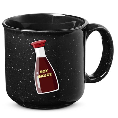 Soy Sauce For Sushi Design Sushi Lover Gift 15oz Campfire Ceramic Mug