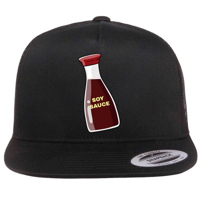Soy Sauce For Sushi Design Sushi Lover Gift Flatbill Hat