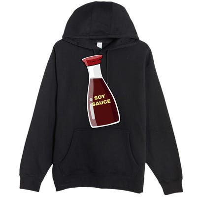 Soy Sauce For Sushi Design Sushi Lover Gift Premium Pullover Hoodie