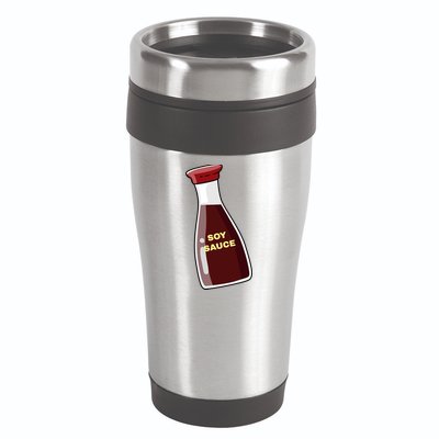 Soy Sauce For Sushi Design Sushi Lover Gift 16oz Travel Tumbler