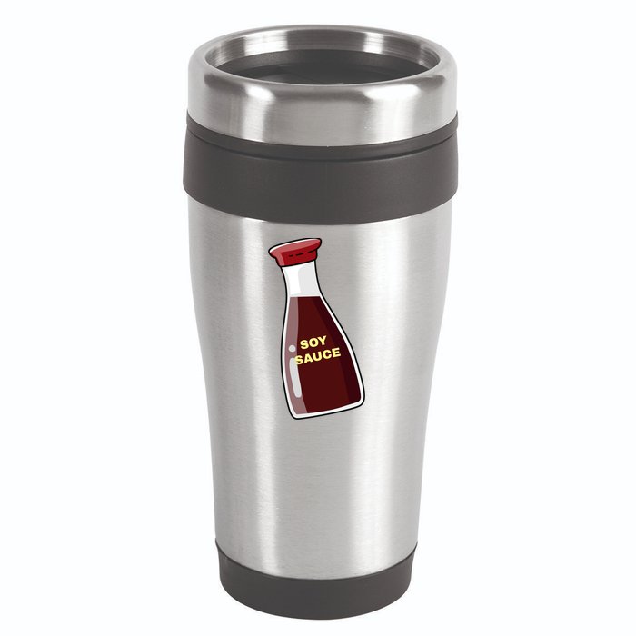 Soy Sauce For Sushi Design Sushi Lover Gift 16oz Travel Tumbler