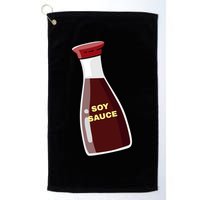 Soy Sauce For Sushi Design Sushi Lover Gift Golf Towel