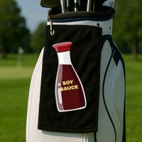 Soy Sauce For Sushi Design Sushi Lover Gift Golf Towel