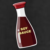 Soy Sauce For Sushi Design Sushi Lover Gift Golf Towel