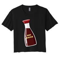 Soy Sauce For Sushi Design Sushi Lover Gift Women's Crop Top Tee