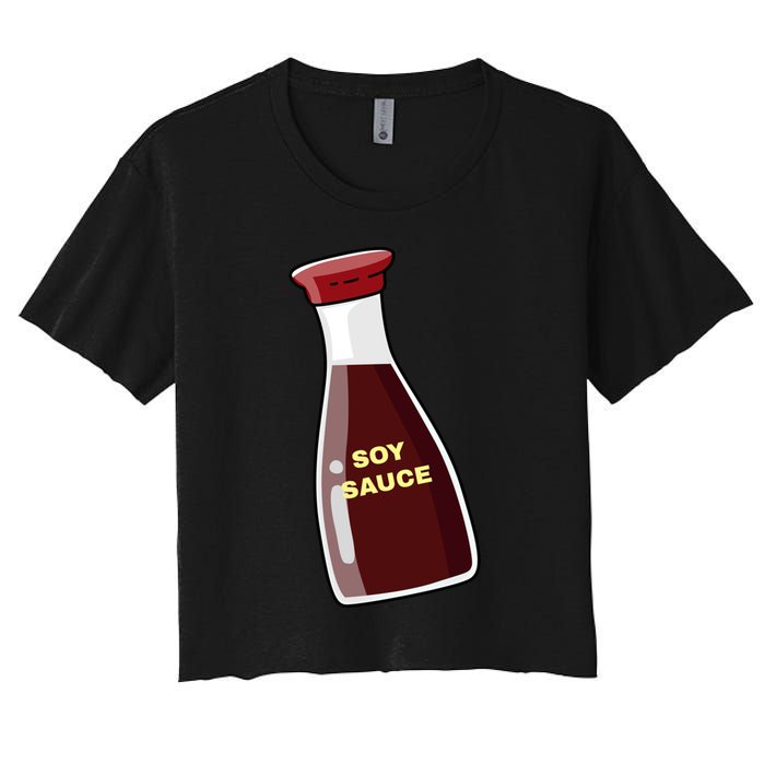 Soy Sauce For Sushi Design Sushi Lover Gift Women's Crop Top Tee