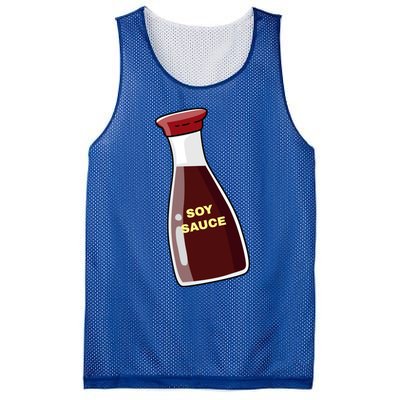 Soy Sauce For Sushi Design Sushi Lover Gift Mesh Reversible Basketball Jersey Tank