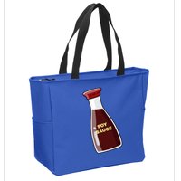 Soy Sauce For Sushi Design Sushi Lover Gift Zip Tote Bag