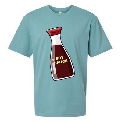 Soy Sauce For Sushi Design Sushi Lover Gift Sueded Cloud Jersey T-Shirt