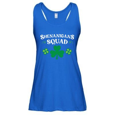 Shenanigans Squad Family Matching St Patricks Day Groups Gift Ladies Essential Flowy Tank