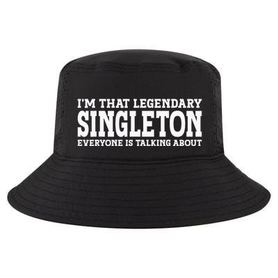 Singleton Surname Funny Team Family Last Name Singleton Cool Comfort Performance Bucket Hat