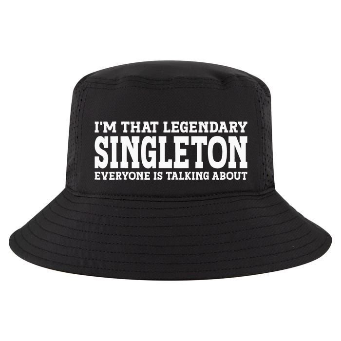 Singleton Surname Funny Team Family Last Name Singleton Cool Comfort Performance Bucket Hat