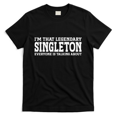 Singleton Surname Funny Team Family Last Name Singleton T-Shirt