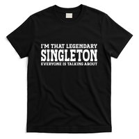 Singleton Surname Funny Team Family Last Name Singleton T-Shirt