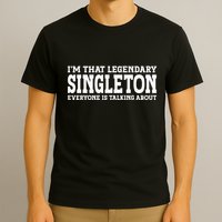 Singleton Surname Funny Team Family Last Name Singleton T-Shirt