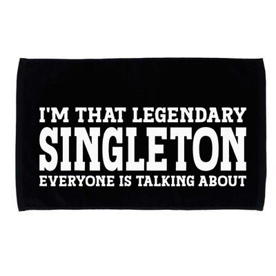 Singleton Surname Funny Team Family Last Name Singleton Microfiber Hand Towel