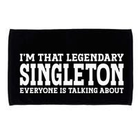 Singleton Surname Funny Team Family Last Name Singleton Microfiber Hand Towel