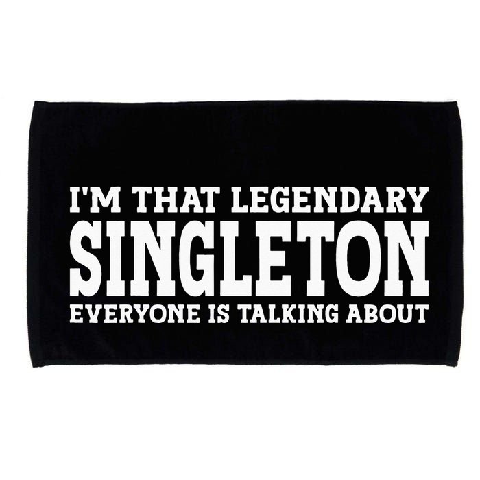 Singleton Surname Funny Team Family Last Name Singleton Microfiber Hand Towel