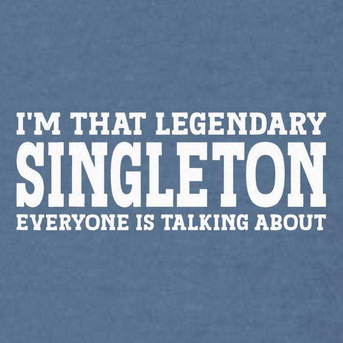 Singleton Surname Funny Team Family Last Name Singleton Garment-Dyed Sweatshirt