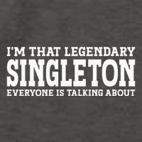 Singleton Surname Funny Team Family Last Name Singleton Vector Backpack